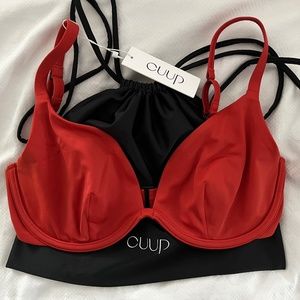 Cuup Plunge Swim Top Size 11 NWT